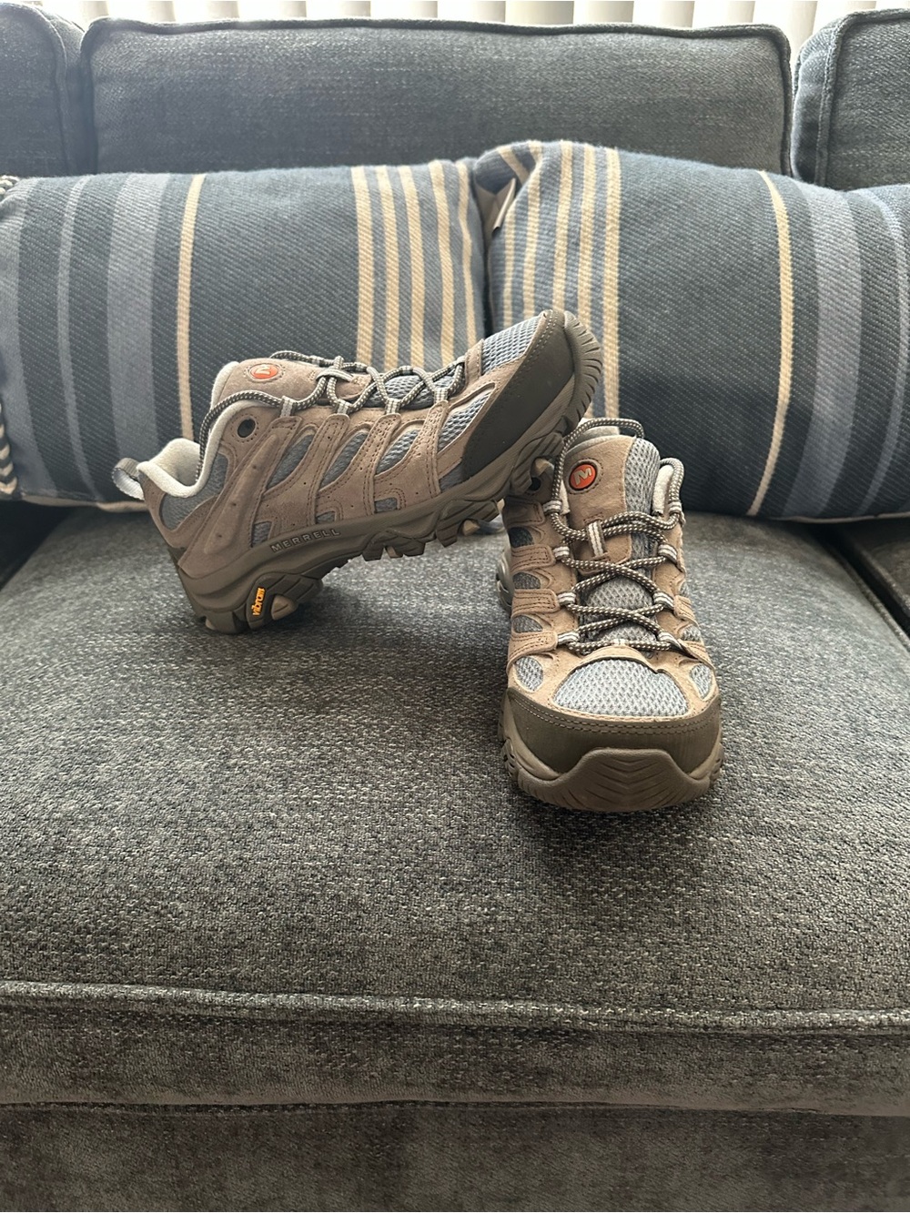 Merrell Women's MOAB 3 Color: Smoke Trail Hiking Shoes (Size 10)